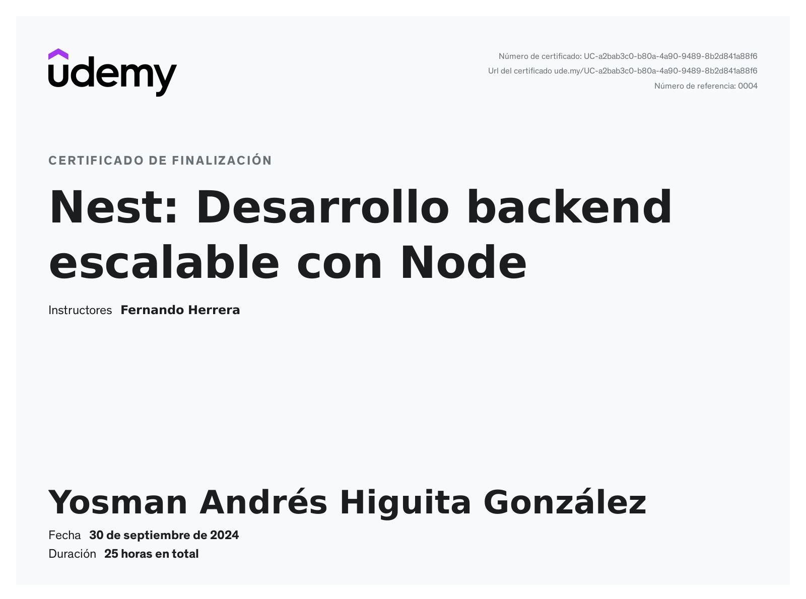Nest: Desarrollo backend escalable con Node
